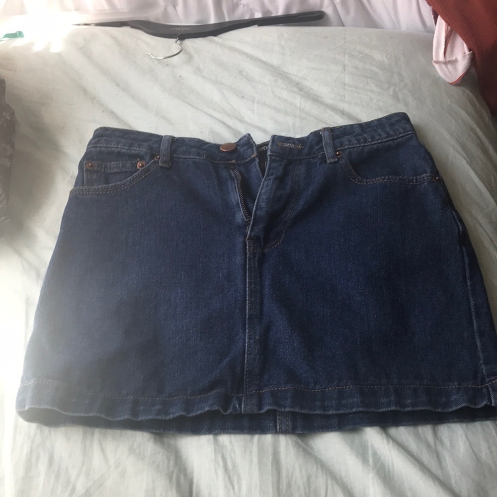Denim skirt
